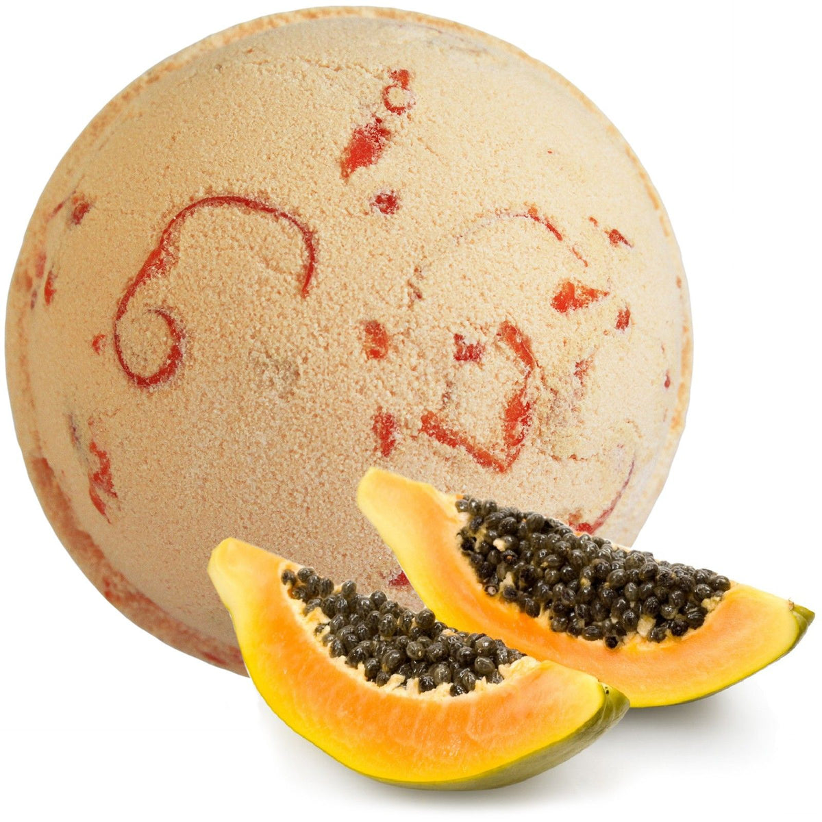 Bombe de Bain Coco Évasion — Papaye Gourmande (Soleil & Nutrition)