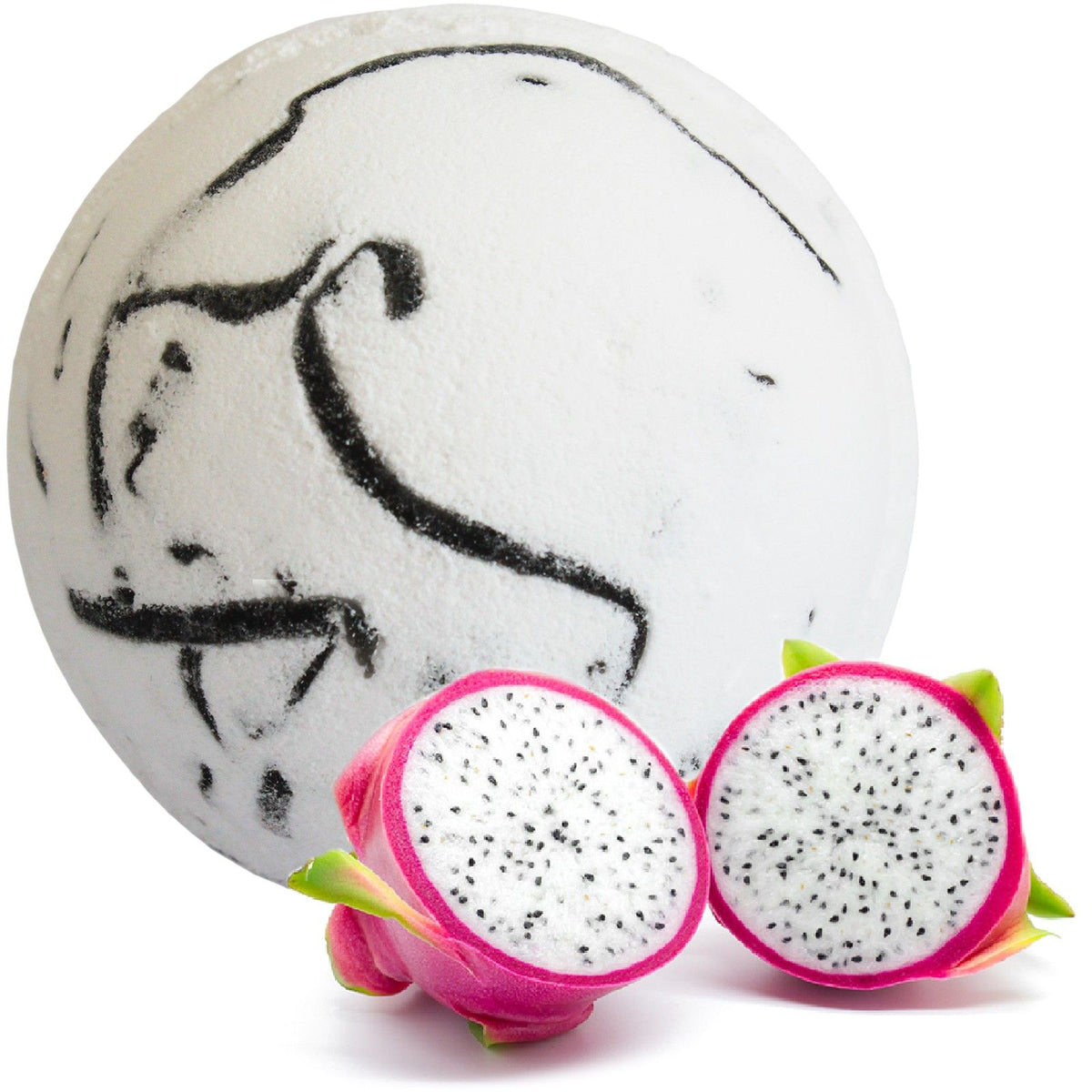 Bombe de Bain Coco Évasion — Fruit du Dragon (Exotisme & Douceur)