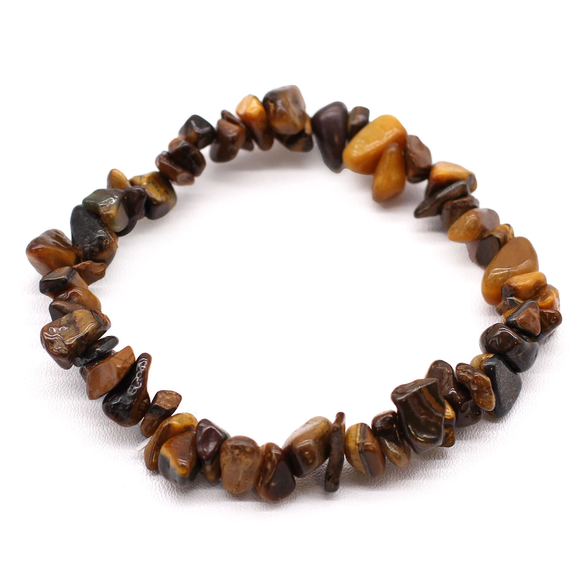 Bombe de Bain & Bracelet Lithothérapie — Œil de Tigre (Protection & Courage)