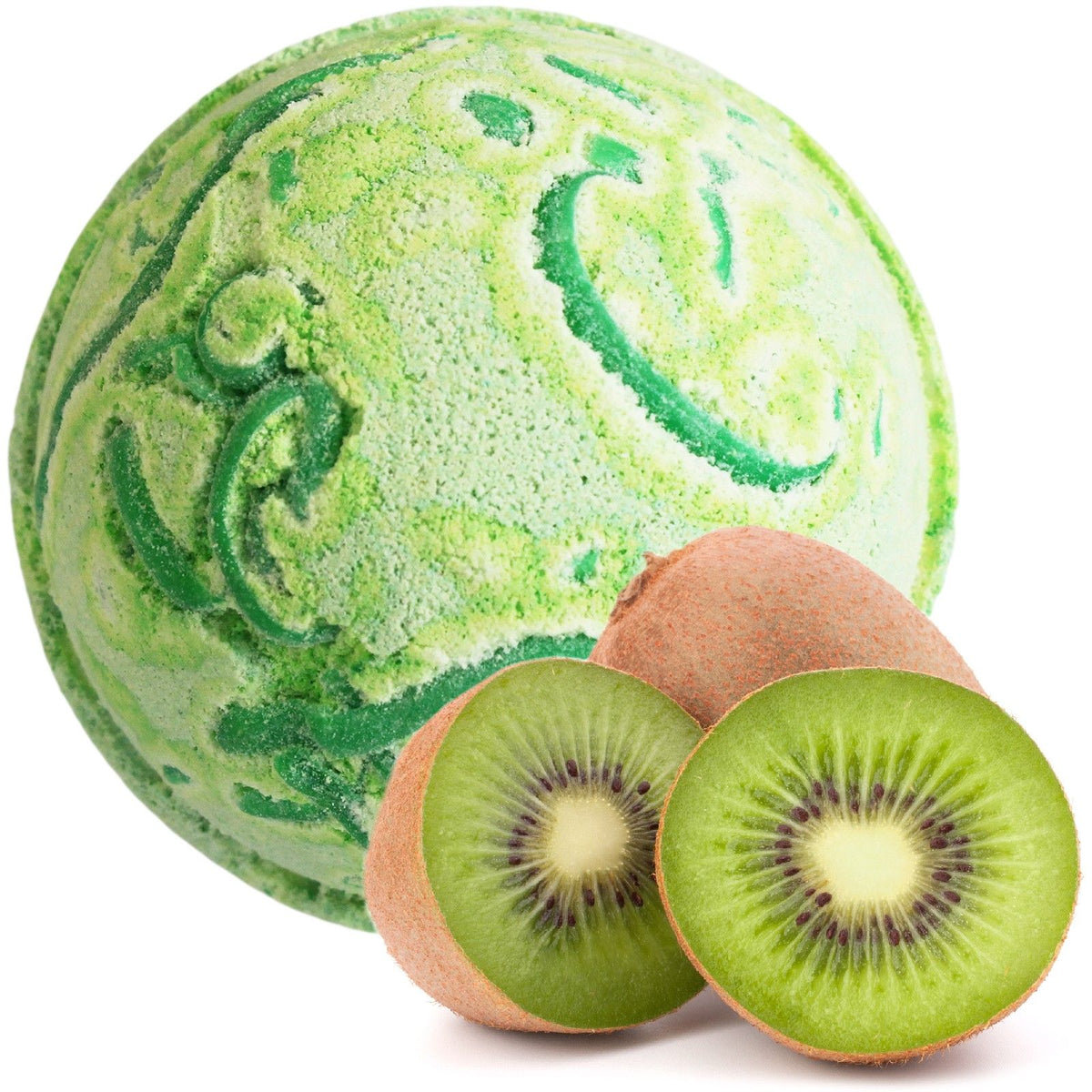 Bombe de Bain Coco Évasion — Kiwi Vivifiant (Fraîcheur & Vitalité)