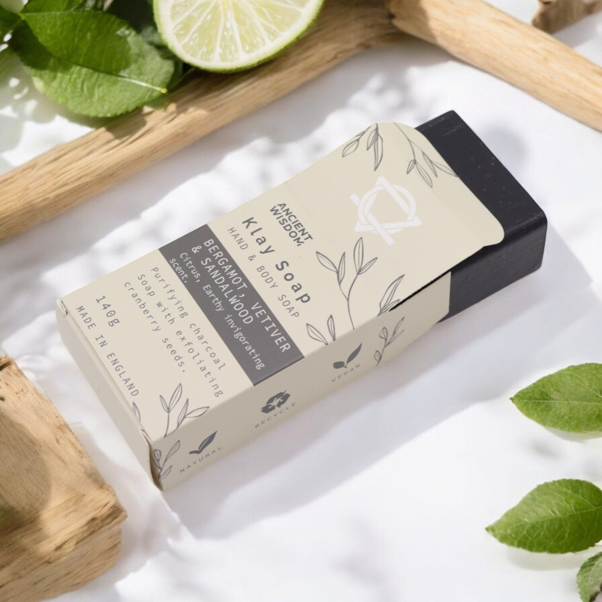 Savon à l'Argile Klay — Bergamote & Bois de Santal