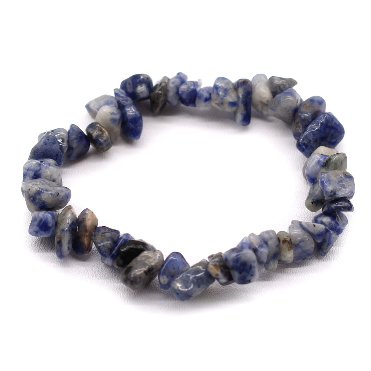 Bombe de Bain & Bracelet Lithothérapie — Sodalite (Paix Intérieure & Intuition)