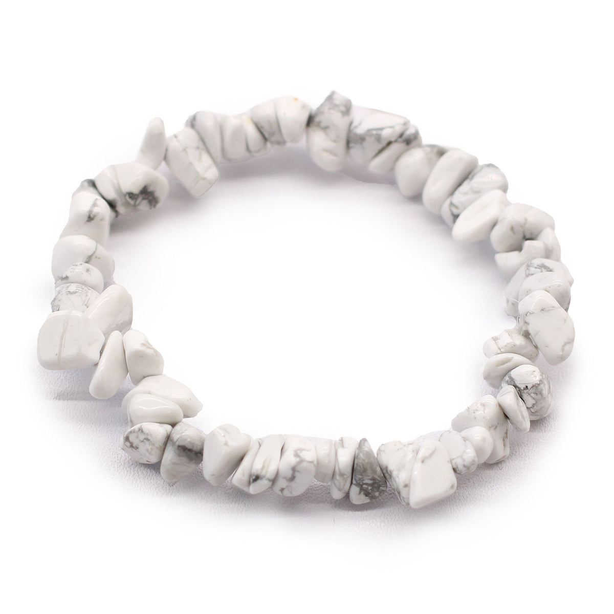 Bombe de Bain & Bracelet Lithothérapie — Jaspe Blanc (Pureté & Clarté)