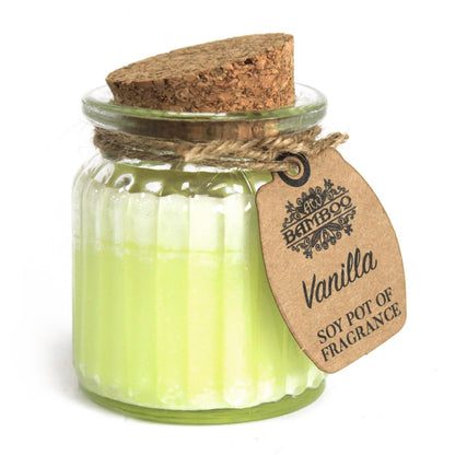 Bougie de Soja Rustique — Vanille Gourmande