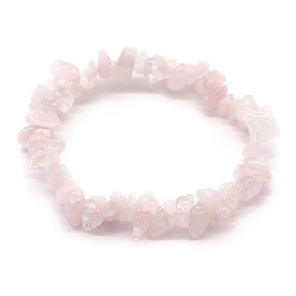 Bombe de Bain & Bracelet Lithothérapie — Quartz Rose (Amour Inconditionnel & Douceur)