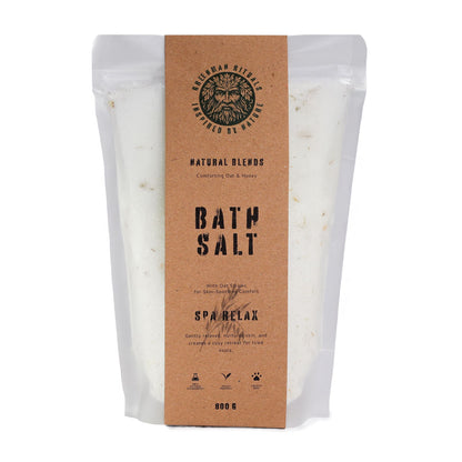 Sels de Bain d'Epsom Greenman — Douceur Miel & Avoine (Spa Relax)