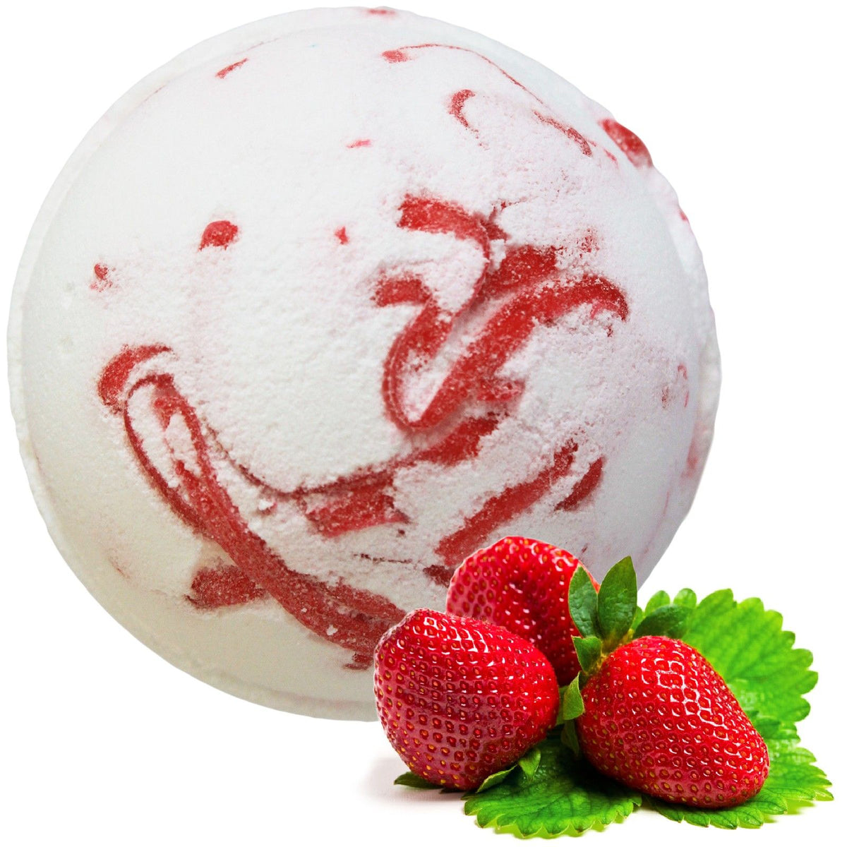 Bombe de Bain Coco Évasion — Fraise Gourmande (Délices & Tendresse)