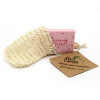 Pochon à Savon Exfoliant — Sisal Naturel