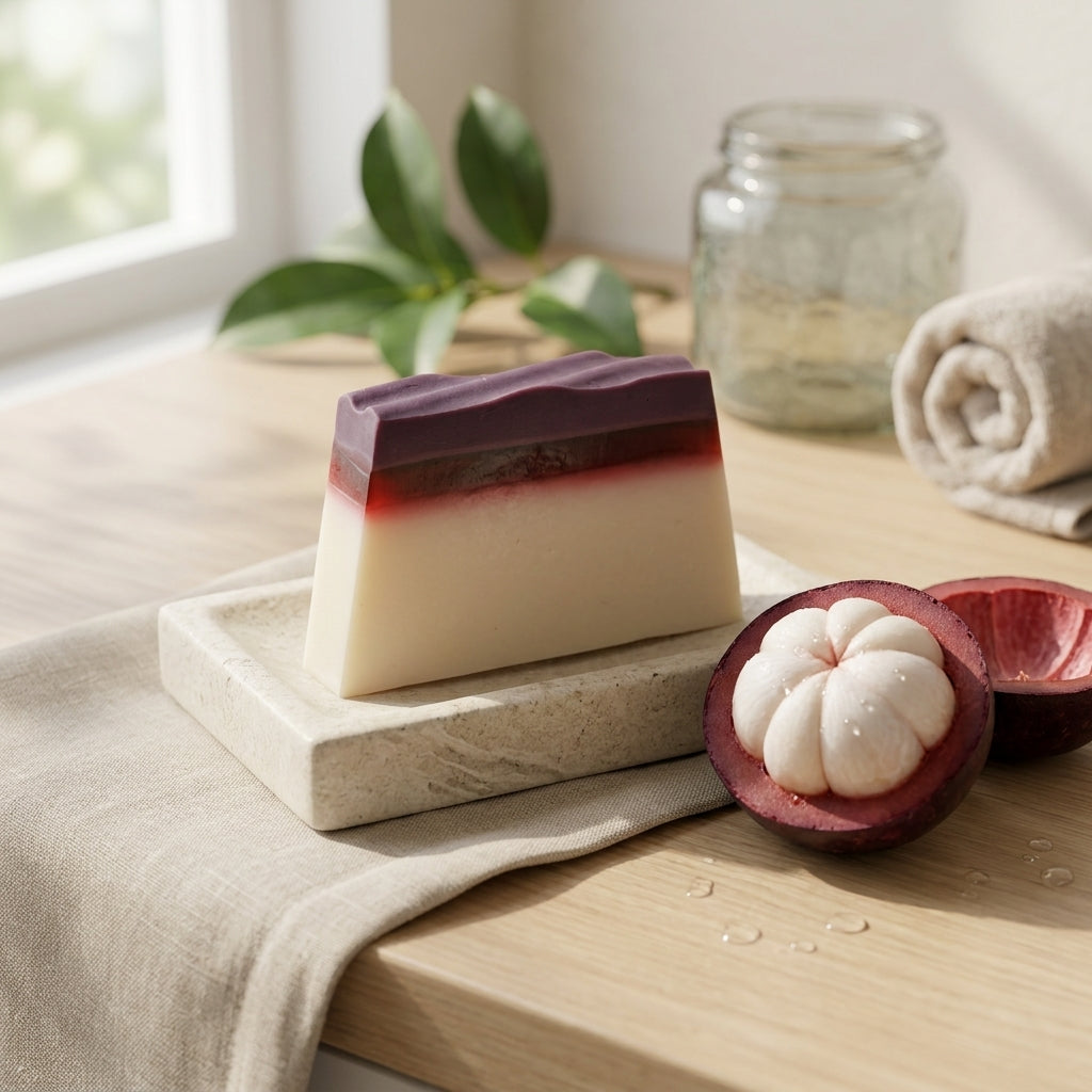 Tranche de Savon Paradis Tropical — Mangoustan (110g)