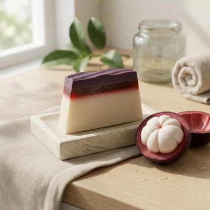 Tranche de Savon Paradis Tropical — Mangoustan (110g)