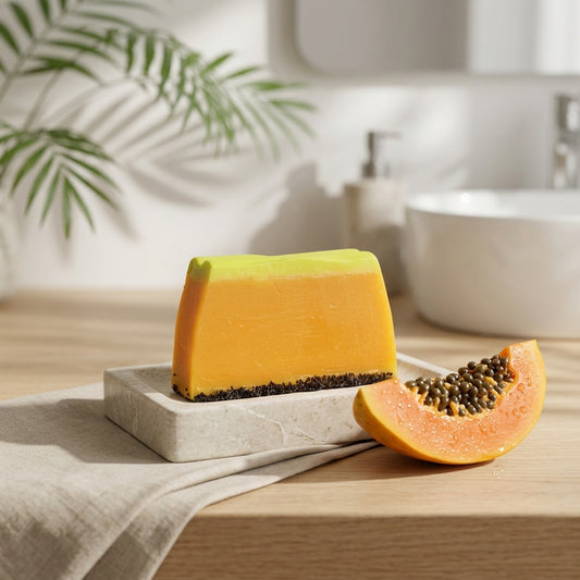 Tranche de Savon Paradis Tropical — Papaye (110g)