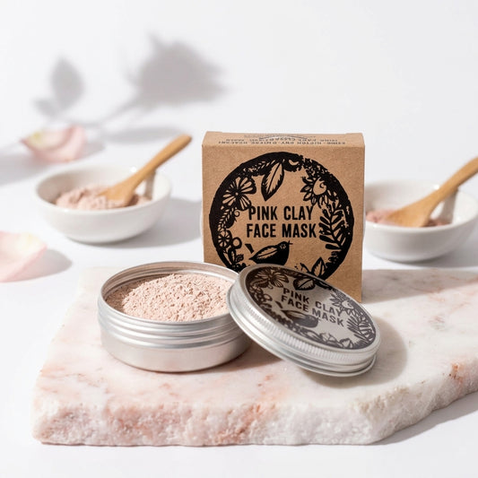 Masque à l'Argile Rose Agnes + Cat — Apaisant & Peaux